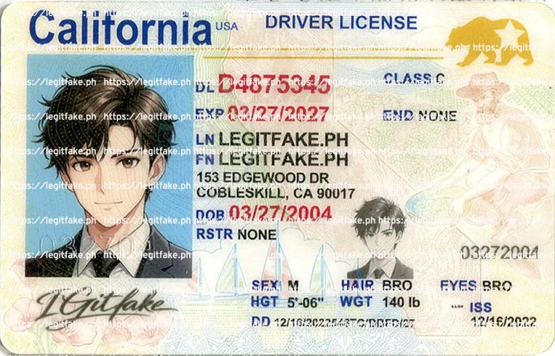 Buy California ID Fake ID Online