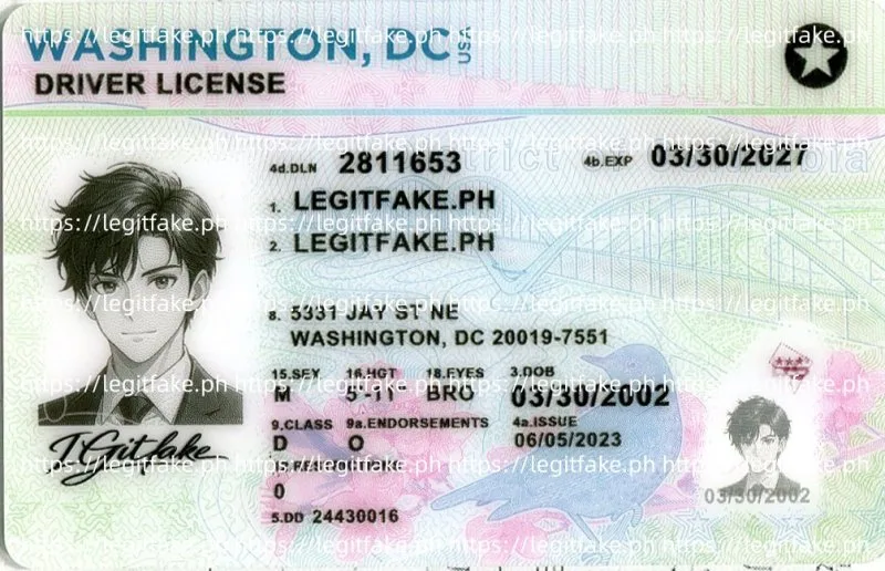 Buy District of Columbia  ID Fake ID Online