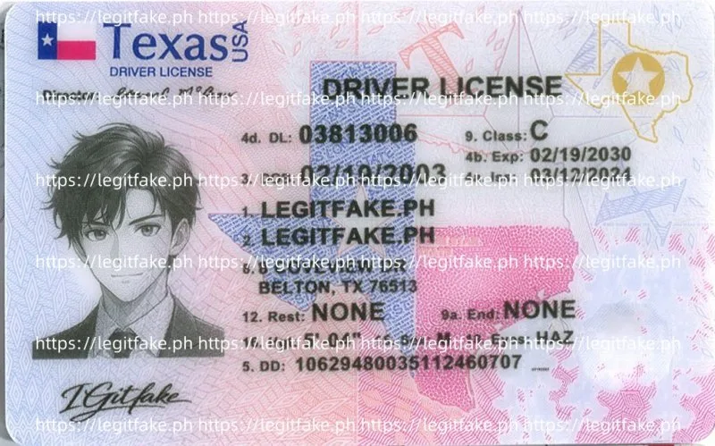 Buy Texas (2020) ID Fake ID Online